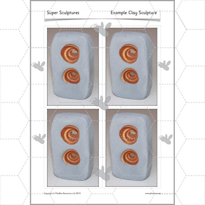 PlanBee Super Sculptures: KS1 Art Lesson Plans and Resources from PlanBee