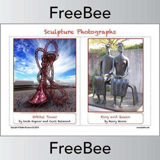 PlanBee Super Sculptures Display Pack KS1 | PlanBee FreeBees