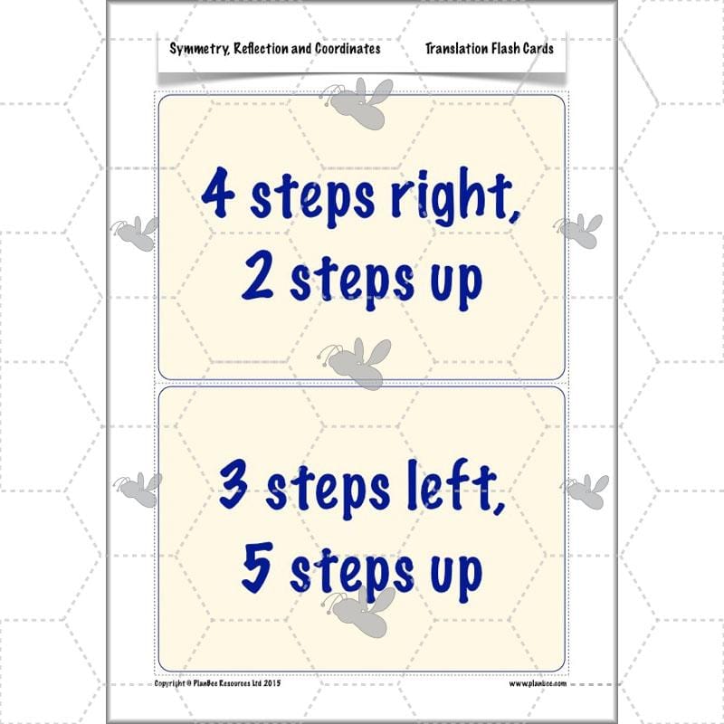 PlanBee Symmetry, Reflection & Coordinates Year 5 Maths 
