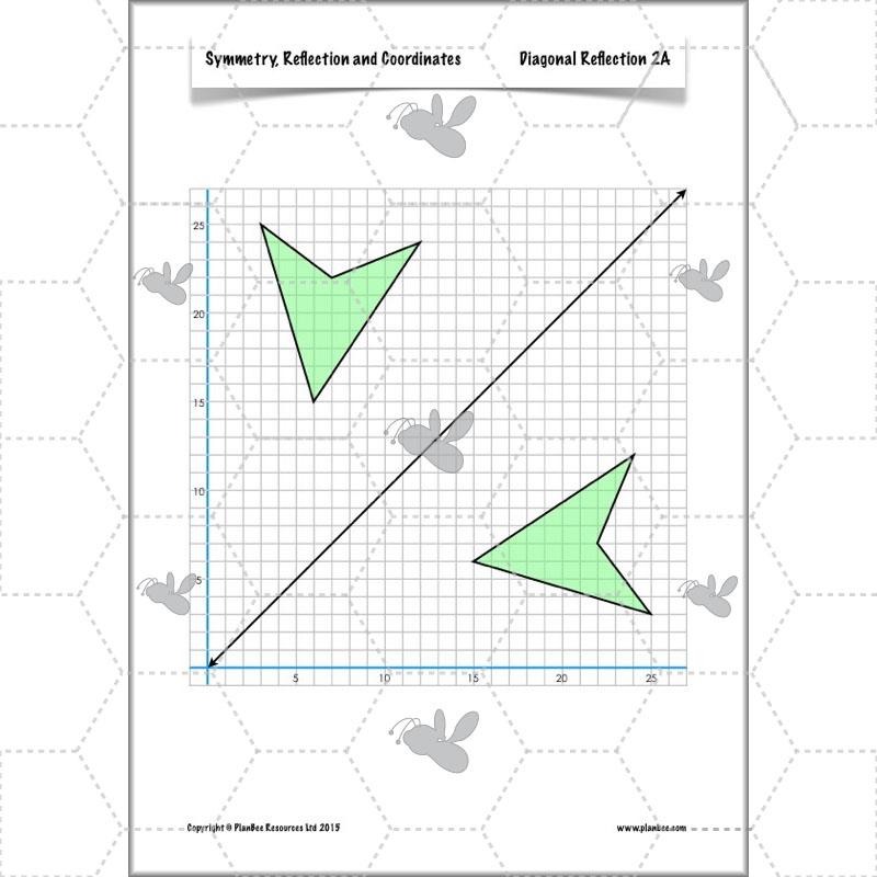 PlanBee Symmetry, Reflection & Coordinates Year 5 Maths 