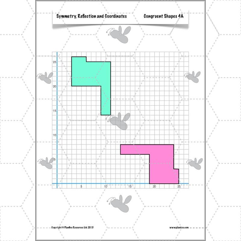 PlanBee Symmetry, Reflection & Coordinates Year 5 Maths 