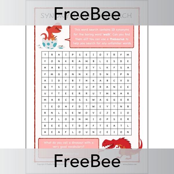 FREE Fun with Words Pack by PlanBee