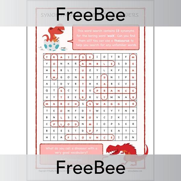 FREE Fun with Words Pack by PlanBee