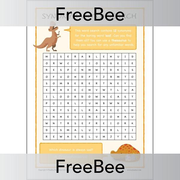 FREE Fun with Words Pack by PlanBee