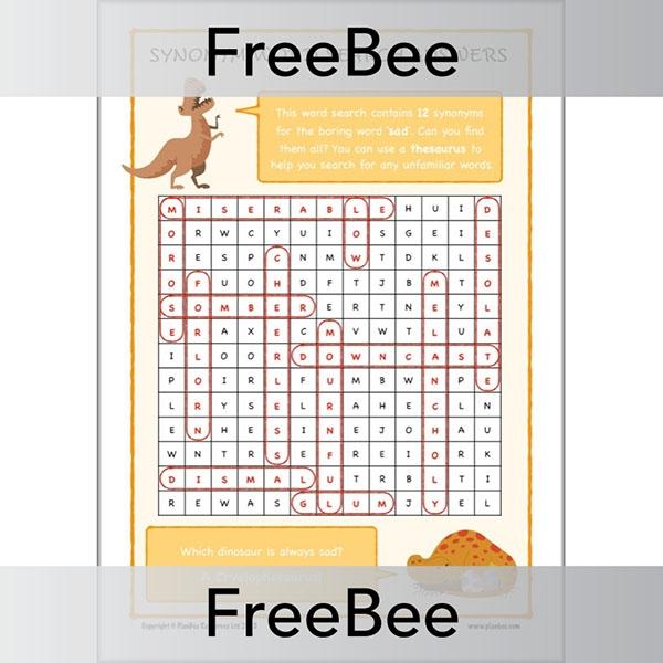 FREE Fun with Words Pack by PlanBee