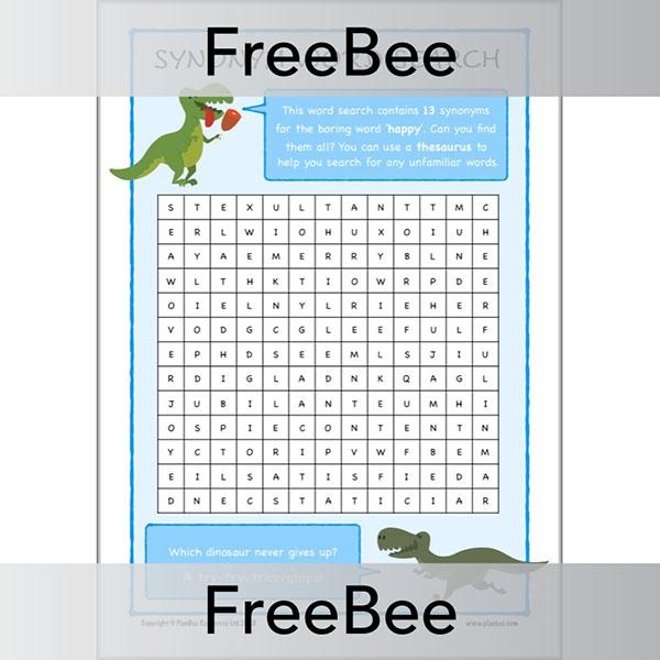 FREE Fun with Words Pack by PlanBee