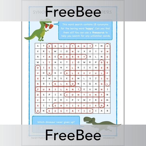 FREE Fun with Words Pack by PlanBee