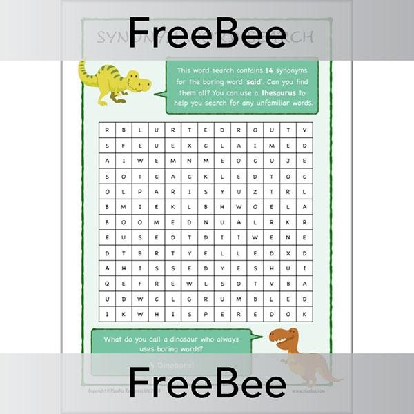 FREE Fun with Words Pack by PlanBee