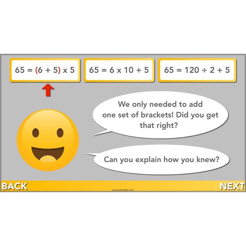 PlanBee Target Maths Year 6 Target Number Challenge Lesson | PlanBee