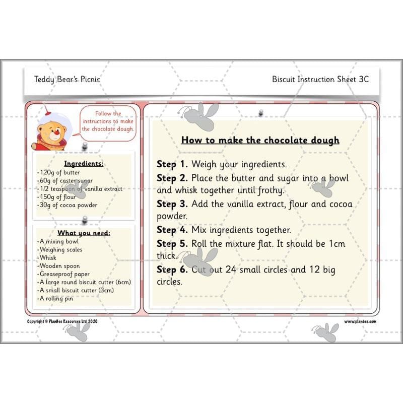PlanBee Teddy Bears Picnic Ideas and DT Lessons by PlanBee