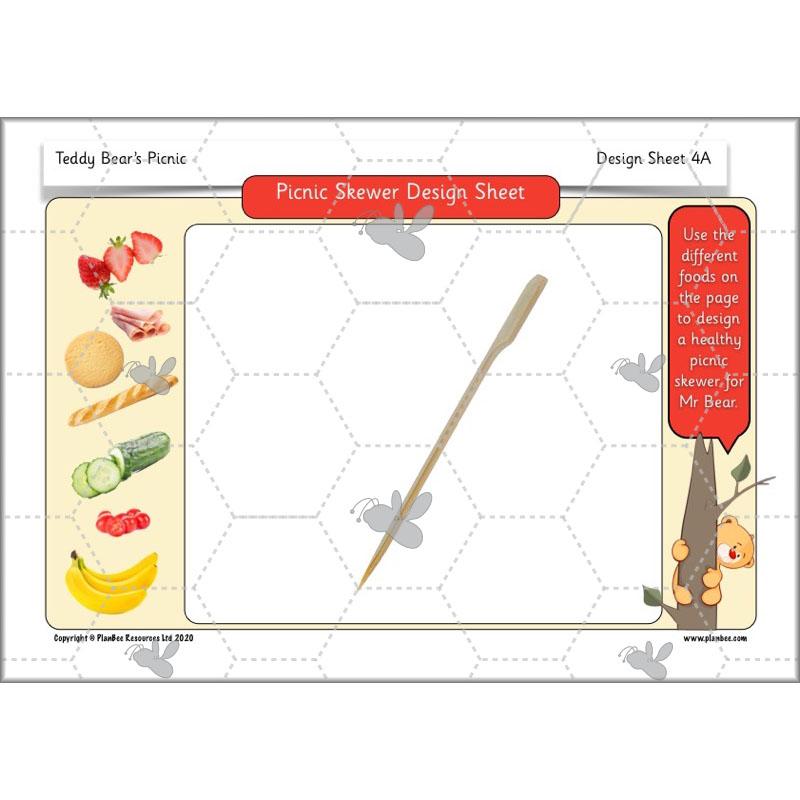PlanBee Teddy Bears Picnic Ideas and DT Lessons by PlanBee