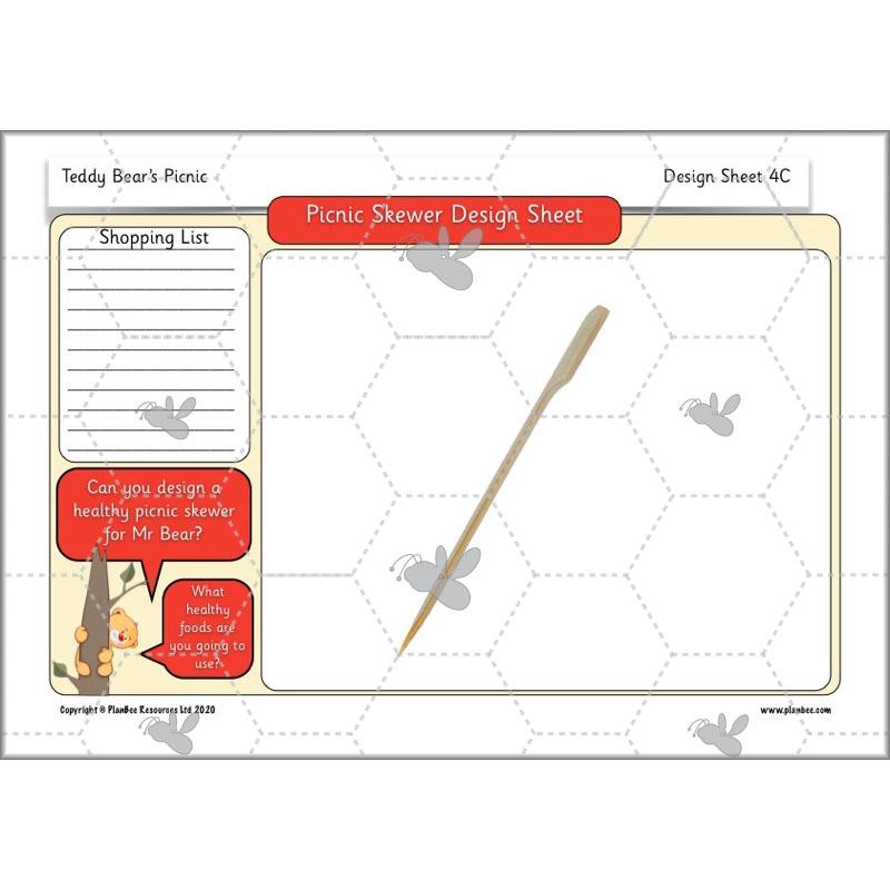 PlanBee Teddy Bears Picnic Ideas and DT Lessons by PlanBee