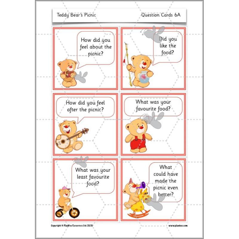 PlanBee Teddy Bears Picnic Ideas and DT Lessons by PlanBee