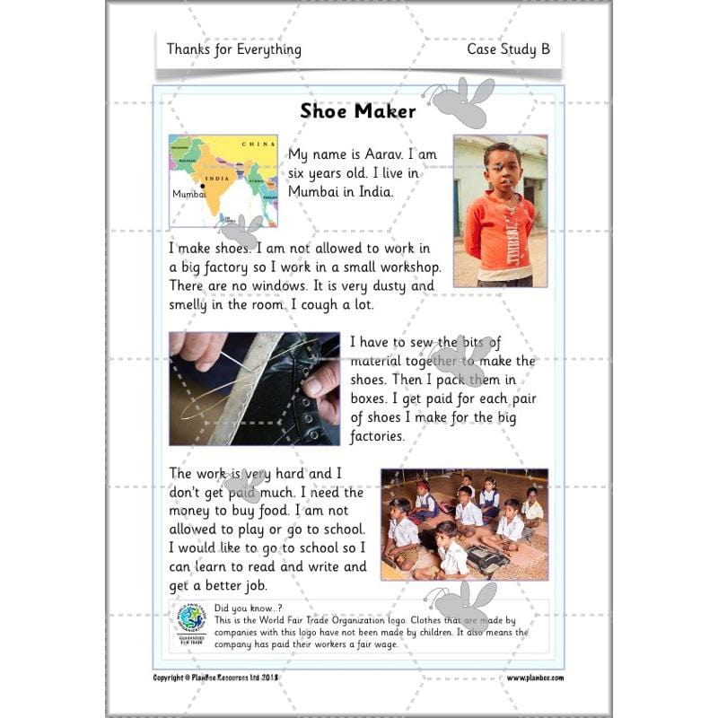 PlanBee Thanks for Everything Thankfulness Lesson | PlanBee