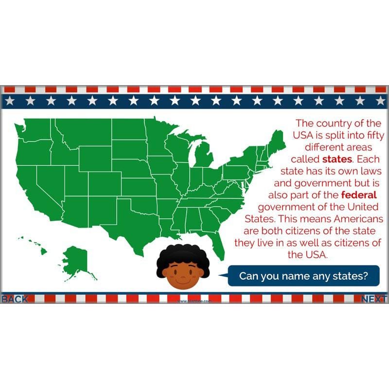 PlanBee The USA: KS2 Geography scheme of work for Year 3 & Year 4