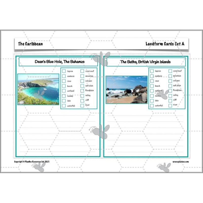 PlanBee Caribbean Geography KS2 Planning Pack by PlanBee