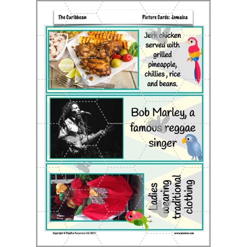 PlanBee Caribbean Geography KS2 Planning Pack by PlanBee