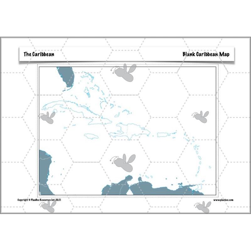 PlanBee Caribbean Geography KS2 Planning Pack by PlanBee