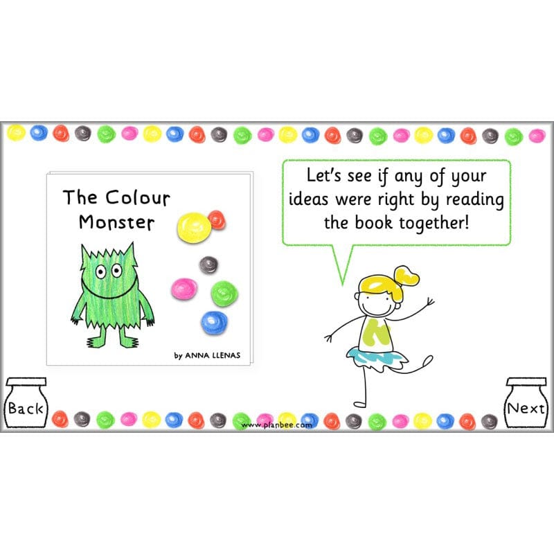 PlanBee The Colour Monster Planning KS1 | Year 2 English lessons
