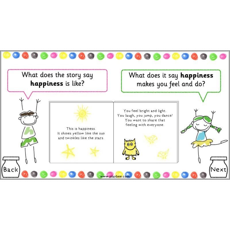 PlanBee The Colour Monster Planning KS1 | Year 2 English lessons