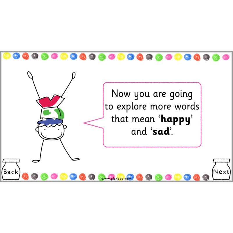 PlanBee The Colour Monster Planning KS1 | Year 2 English lessons