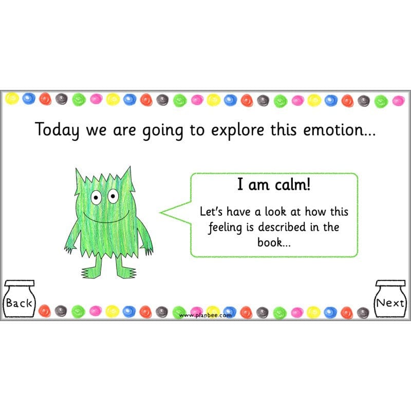 PlanBee The Colour Monster Planning KS1 | Year 2 English lessons