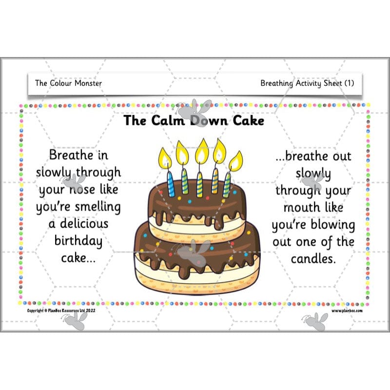 PlanBee The Colour Monster Planning KS1 | Year 2 English lessons