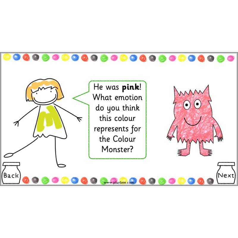 PlanBee The Colour Monster Planning KS1 | Year 2 English lessons