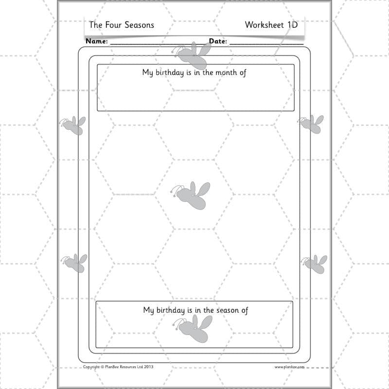 PlanBee The Four Seasons KS1 Lesson Plans, Slides & Worksheets for Year 1 & 2