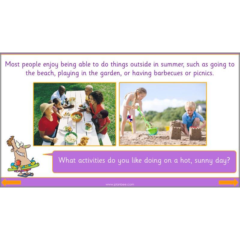 PlanBee The Four Seasons KS1 Lesson Plans, Slides & Worksheets for Year 1 & 2