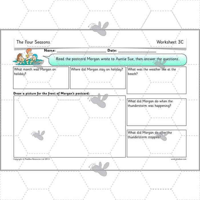 PlanBee The Four Seasons KS1 Lesson Plans, Slides & Worksheets for Year 1 & 2