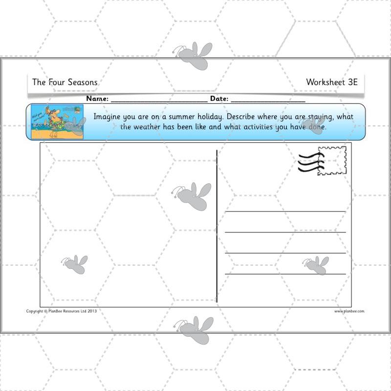 PlanBee The Four Seasons KS1 Lesson Plans, Slides & Worksheets for Year 1 & 2