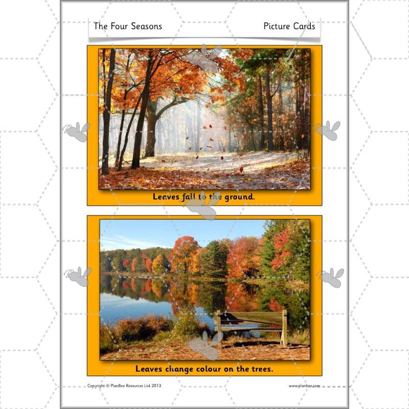 PlanBee The Four Seasons KS1 Lesson Plans, Slides & Worksheets for Year 1 & 2