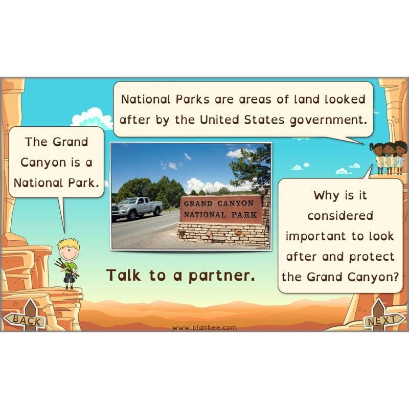 PlanBee The Grand Canyon KS2 Geography Lesson Plans