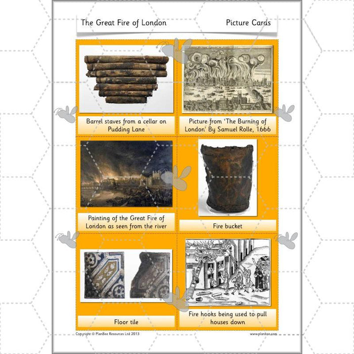 PlanBee Great Fire of London KS1 Planning and Activities | Year 2 History