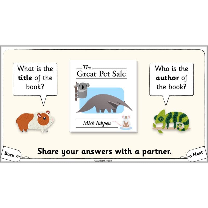 PlanBee The Great Pet Sale Resources KS1 | Year 1 English | PlanBee