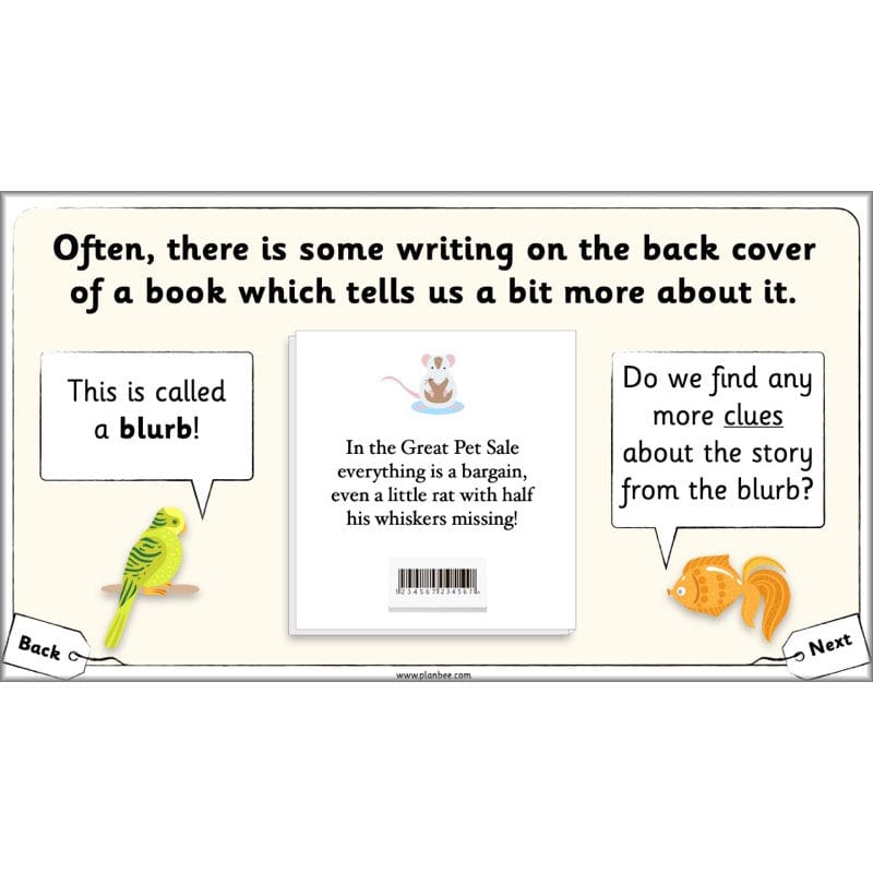 PlanBee The Great Pet Sale Resources KS1 | Year 1 English | PlanBee