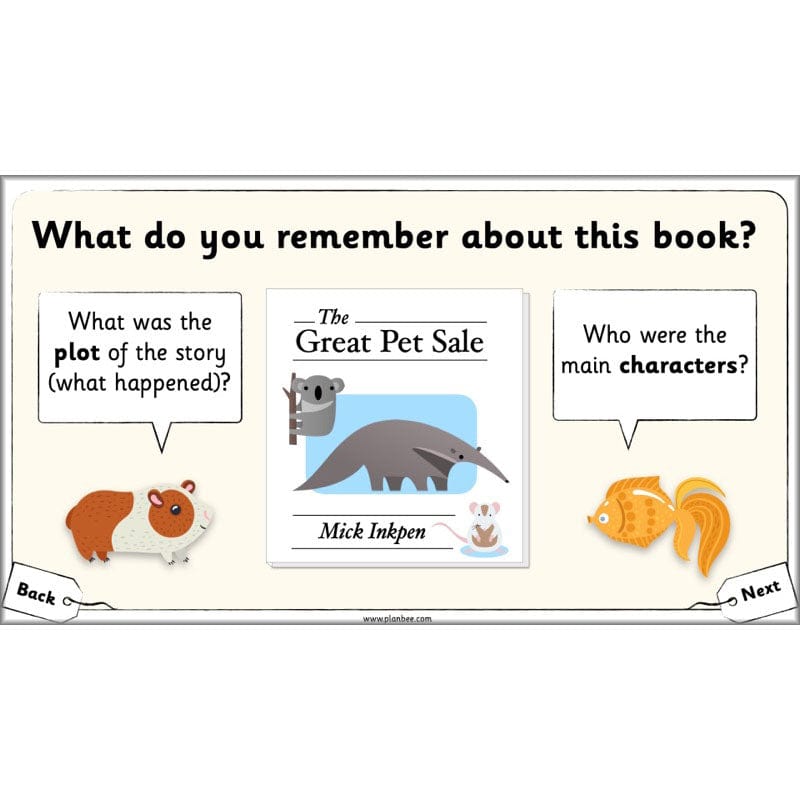 PlanBee The Great Pet Sale Resources KS1 | Year 1 English | PlanBee