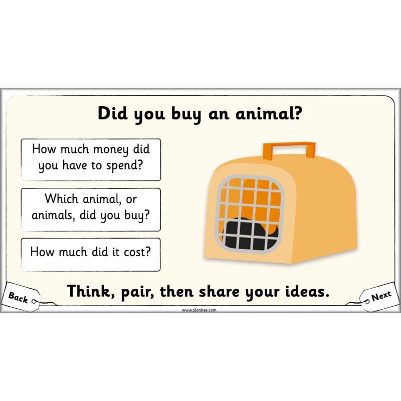 PlanBee The Great Pet Sale Resources KS1 | Year 1 English | PlanBee