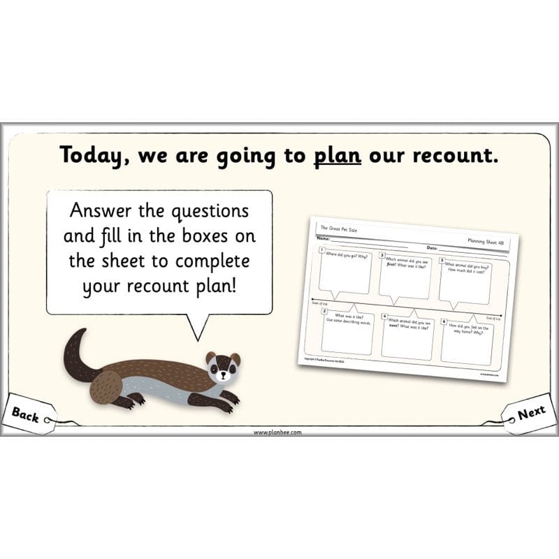 PlanBee The Great Pet Sale Resources KS1 | Year 1 English | PlanBee