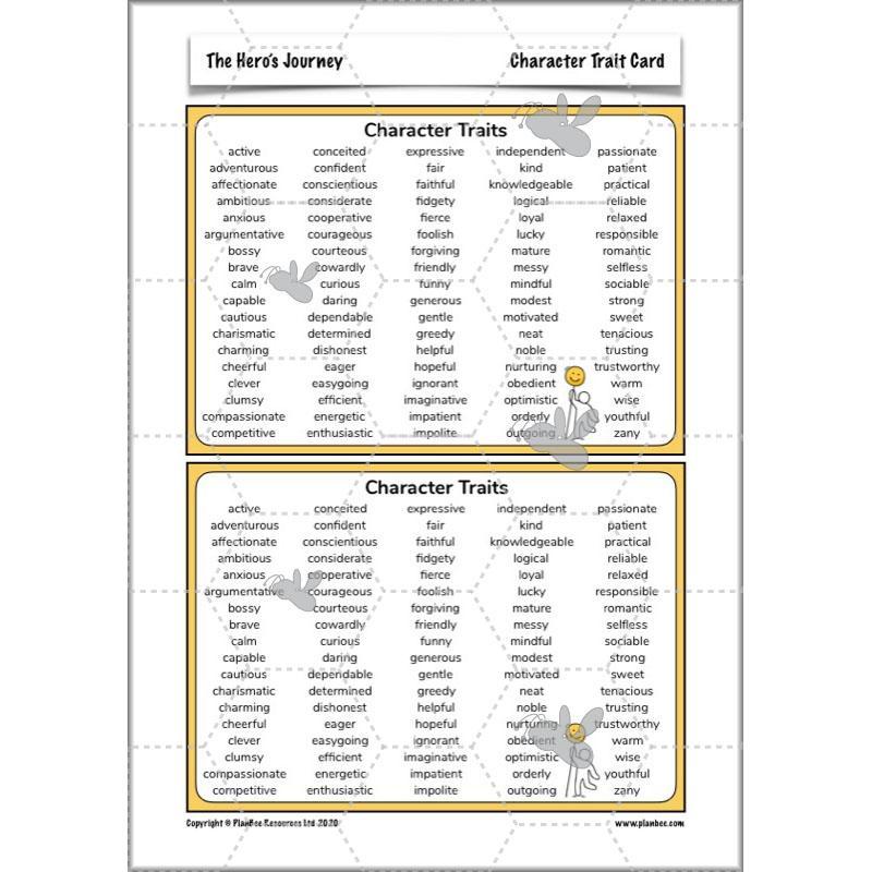 Year 6 Story Writing Lesson Planning | The Hero's Journey