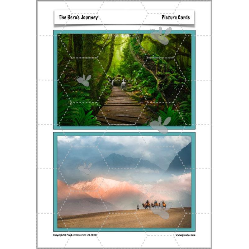PlanBee The Hero's Journey Lesson Plan Pack | Year 6 Creative Writing