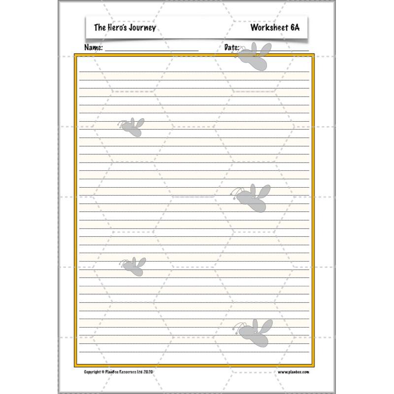 PlanBee The Hero's Journey Lesson Plan Pack | Year 6 Creative Writing