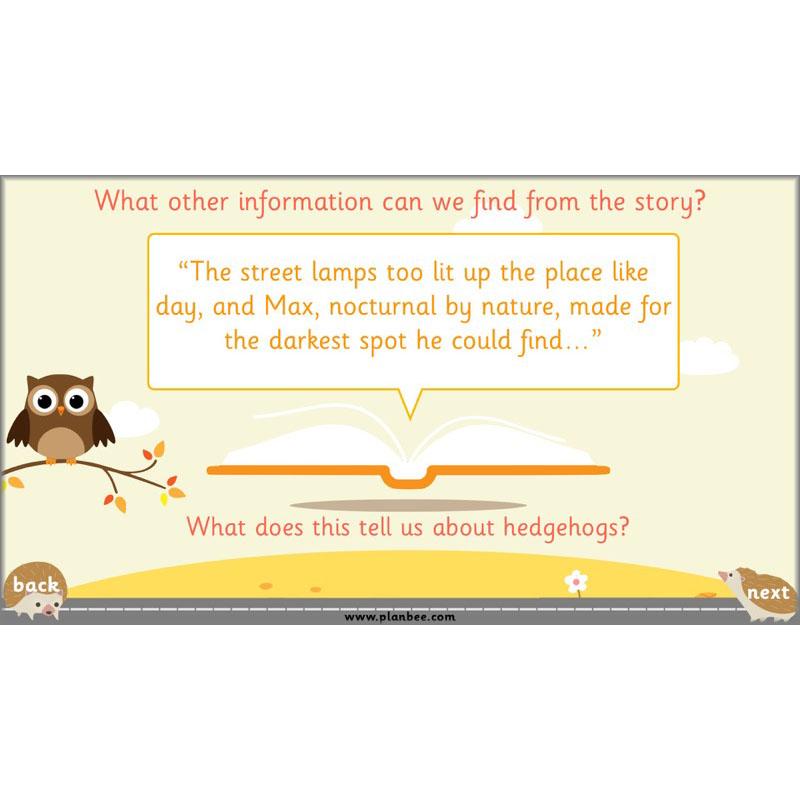 PlanBee The Hodgeheg Activities Non-Chronological Reports Year 2