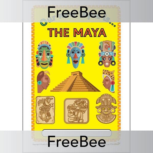 FREE Maya Topic Cover Colour | PlanBee FreeBees