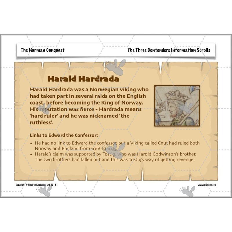 PlanBee The Normans KS2 History lesson plan pack and resources