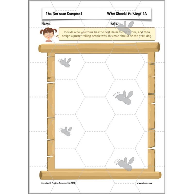 PlanBee The Normans KS2 History lesson plan pack and resources