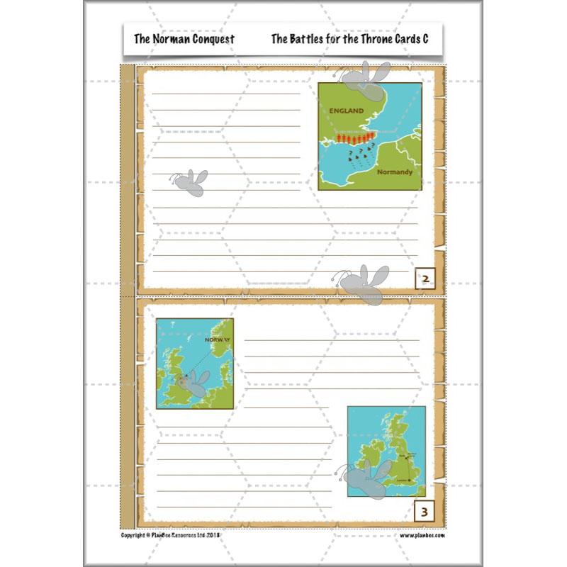 PlanBee The Normans KS2 History lesson plan pack and resources