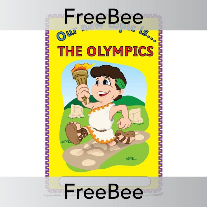 PlanBee The Olympics Topic Cover | PlanBee FreeBees