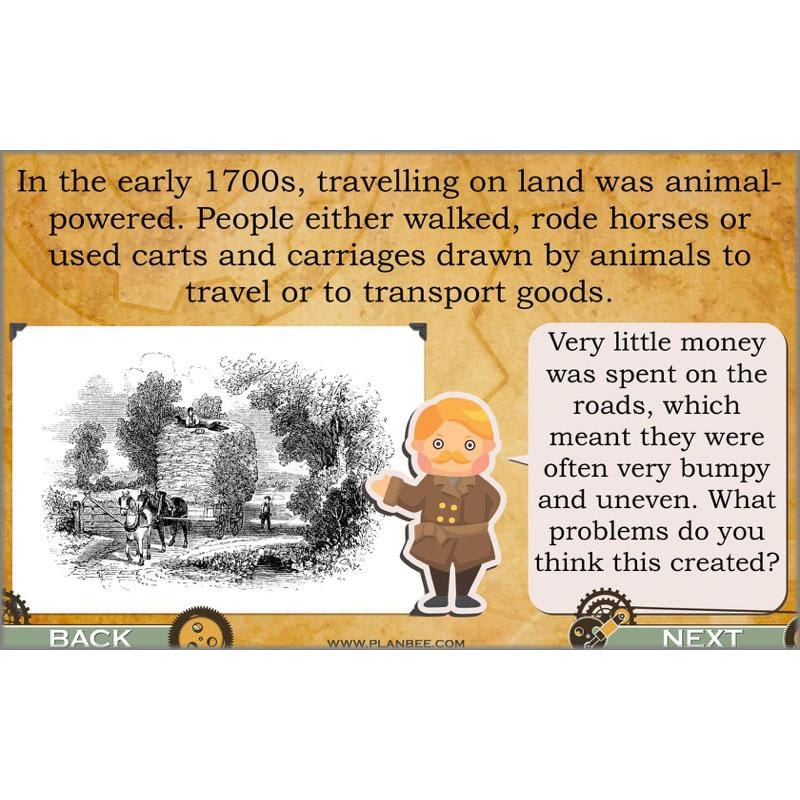 PlanBee The Railway Revolution: Industrial Revolution Primary History for KS2